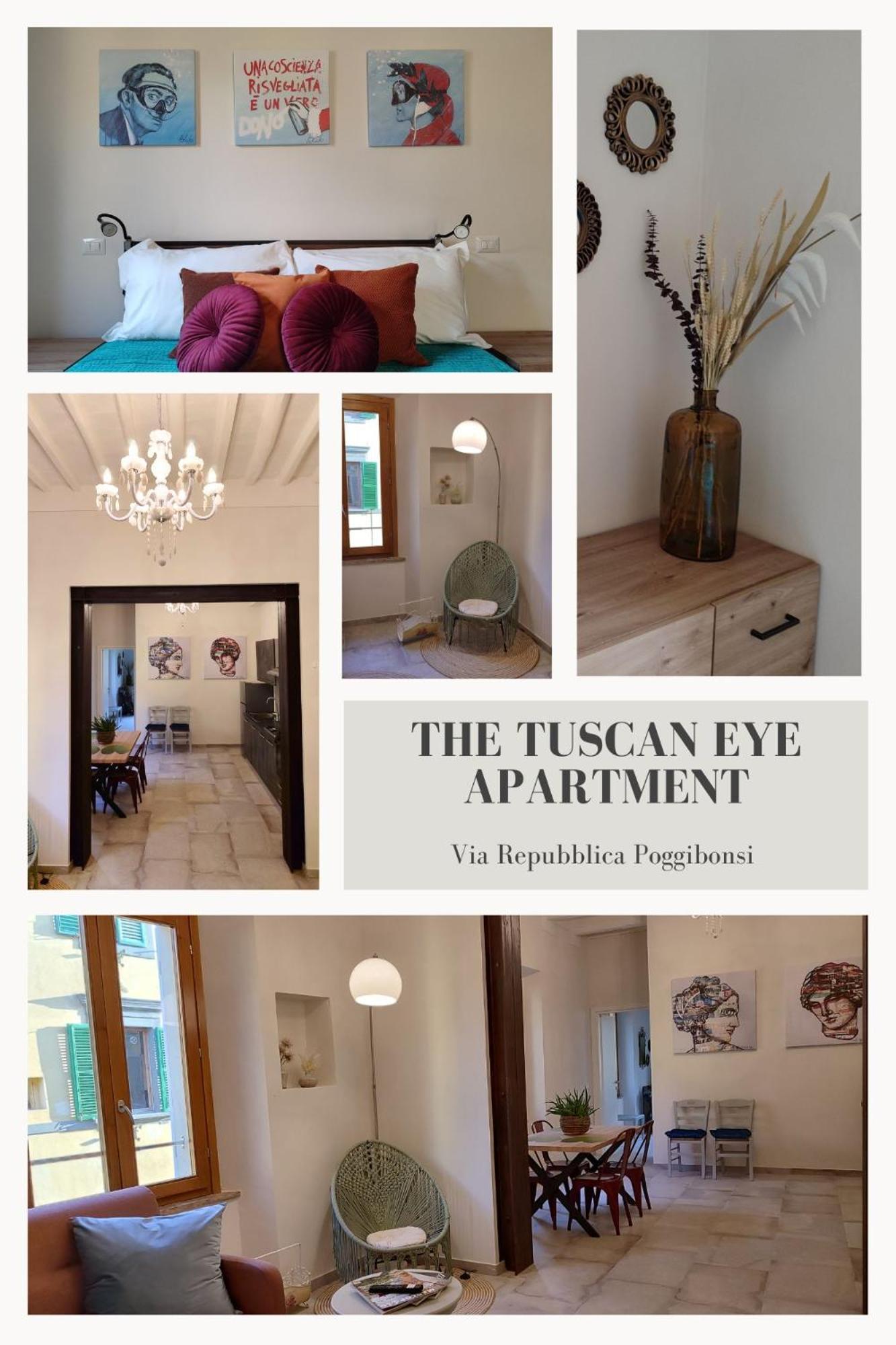 The Tuscan Eye Apartment Поджібонсі Екстер'єр фото